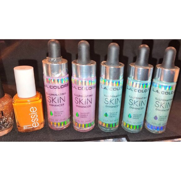 Lot L.A. Colors Strobing Illuminating Powder Skin Enhancer Set New - Picture 4 of 7